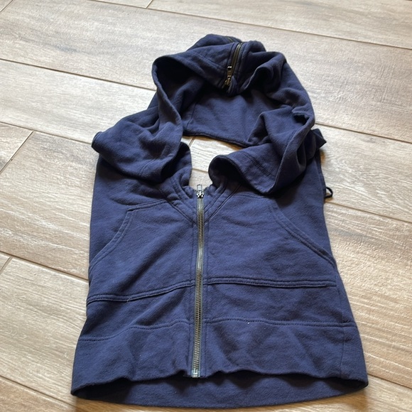 Free People Intimately Yours Halter Hoodie XS - Picture 3 of 8